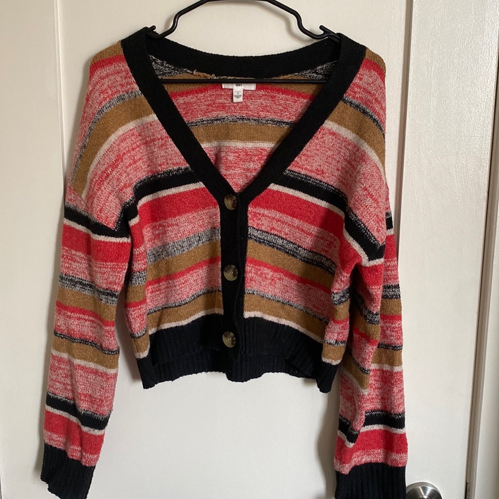 BP Striped Cardigan